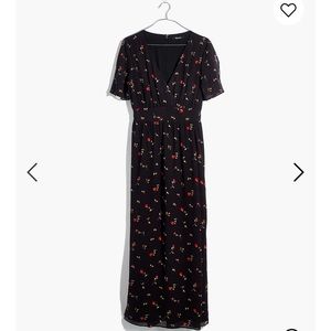 Madewell Maxi Dress, Sweet Blossom print